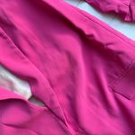 ZARA  Women's Peak Lapel Quarter Roll Tab Sleeve Blazer Jacket in Fuchsia XS Photo 3
