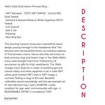 1940’s SOLID YELLOW GOLD GENUINE & SAPPHIRE THAI PRINCESS HAREM RING Photo 12