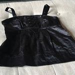 Marc by Marc Jacobs Marc‎ by Marc Jacobs Black Satin Womens Sleeveless Blouse Size 2 Photo 1