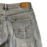 American Eagle  Mom Jeans Womens Size 6 Regular Stretch Light Wash Denim Boho Photo 13