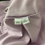 Contrarian Lilac Light Purple Barbara Bibb V Neck Backless Formal Mini Dress Photo 12