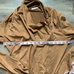 12PM by Mon Ami  Tan Suede Lightweight Top S Photo 2