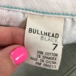 Bullhead Black  Short Jean Cutoff Sea Green Shorts Photo 2