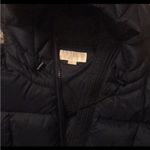 Women's Michael Kors M long, down, puffer coat. Black Puffer Coat Size M Photo 6