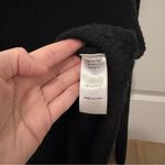 Doe & Rae  Black Knit Crew Neck Sweater Photo 4