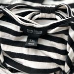 White House | Black Market Striped Shirt with Bow Tie Back in Size XXS Photo 5