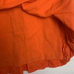 Johnny Was women's size 6 small skirt orange vintage USA embroidered floral Photo 5