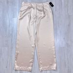 Pin Stripe Wide Leg Satin Pants 12 Photo 1