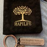 Our daughter chose you and we would have to ❤️ Family Tree Keychain Gift Silver Photo 0