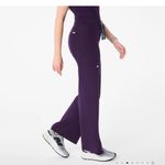 FIGS  Purple Jam Isabel Wide Leg Scrub Pants Photo 1