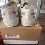 Soludos  Size 10 Marin Embroidered Sneaker Size 10 Oranges NEW Casual Lace Up Photo 4