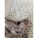 Alex Evenings  Purple Mauve Roses Floral Off Shoulder Gown Dress Wedding Prom Photo 11