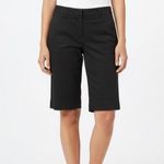 LOFT Julie Bermuda Shorts Womens 2 Casual Business Summer Walking Career Black Photo 0