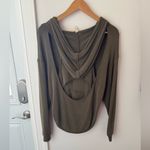 • Free People FP Movement • Soft Women’s pullover hoody Olive Small Green Photo 2