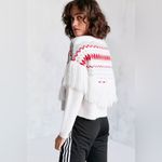 Ecote UA Southwestern Sweater with Fringe NEW Size XS Photo 13