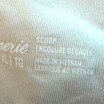 Aerie New  Women's Sz L/XL Scoop Bikini Top Floral Tropical Ruffle Strap Swim Photo 8