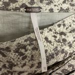 Free People Neutral Animal Print Mini Skirt Sz 10 Photo 2