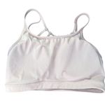 Athleta  Light Purple Strappy Sports Bra Medium Removable Pads Photo 3