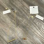 French Connection NWT  gold bar & stone necklace lot Photo 0