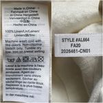 Madewell Jacket 100% Linen Dorset Blazer Button Front Slouchy Lighthouse M Photo 8