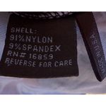 J. McLaughlin  Paisley Shirt Stretch Pullover Made in‎ USA 3/4 Sleeve Sz Large Photo 6