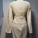 SheIn Winter dresses yellow tone long sleeve crossed collar woman size s Photo 10