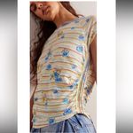 Free People NWOT  We The Free Sketchbook Printed Tank Photo 1