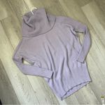 Susana Monaco Sweater wool turtleneck womens Purple (small) minimalist chic Photo 8