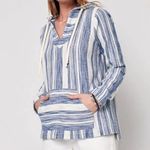 Faherty Islet Poncho Hoodie Sweatshirt Size Small Photo 0