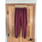 Lululemon Stretch High-Rise Jogger Full Length in Red Merlot Women’s size 8 Photo 2