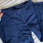 Lands' End Navy Blue Corduroy Pants Photo 2