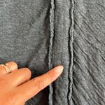 Aventura Women's XL Organic Cotton Navy Embroidered Blouse Long Photo 5