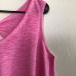 Terra & Sky Womens Tank Top Size OX 14W Longer Length Loose Fit Pink Tie Dye New Photo 2