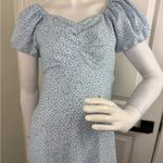 MikaRose Midi Dress Tiered Ditsy Floral Feminine Prairie Cottage Size M Lined Photo 4