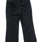 Womens Vintage Bobby J Black Cuffed Bootcut Leg Dress Pants Photo 0