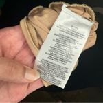 BCBGMAXAZRIA Black and Nude Short Sleeve Lace A-Line Shift Maternity Dress Sz L Photo 8