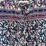 Twelfth Street by Cynthia Vincent Multicolor Paisley Dress Purple Size L Photo 4