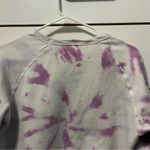 Roller Rabbit  Top Tie Dye Monkey Crewneck Lavender Photo 4