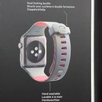 BELKIN Gray/Pink Rubber Silicone Apple Watch Band for 42mm/44mm Photo 8