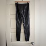 ZARA  Women’s Skinny Faux Leather Pants Zipper Detail Size Small Photo 2