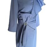 Missacc Sheath Scoop Neck 3/4 Sleeves Knee Photo 5