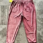 Cobble Lane Pink Velvet Pants Pull Photo 4