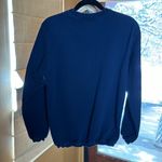 Hard Rock Cafe  Philadelphia Embroidered Navy Blue Sweatshirt Size Medium Photo 7