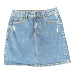 Old Navy  Distressed Denim Skirt Photo 0
