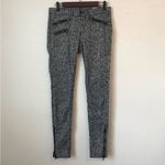 Rag and Bone EUC Linton zip tweed skinny jeans in size 27 black white Photo 2