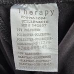 Therapy Black Gray Long Activewear Running Mesh Legging Pants Bottoms Yoga Large Photo 7