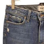 Paige Hoxton Ankle Peg Low Rise Jeans Lexington Destructed Photo 6