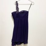 XScape by Joanna Chen Purple Mini Dress Photo 1
