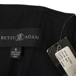 Betsy & Adam Black Off Shoulder Gown Formal Evening 6 S M Photo 1