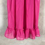 Betsey Johnson Sheer Pink Babydoll Nighty Mini Dress SMALL Photo 5